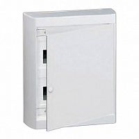Распределительный шкаф Nedbox, 24 мод., IP40, навесной, пластик, белая дверь, с клеммами |  код. 601237 |   Legrand